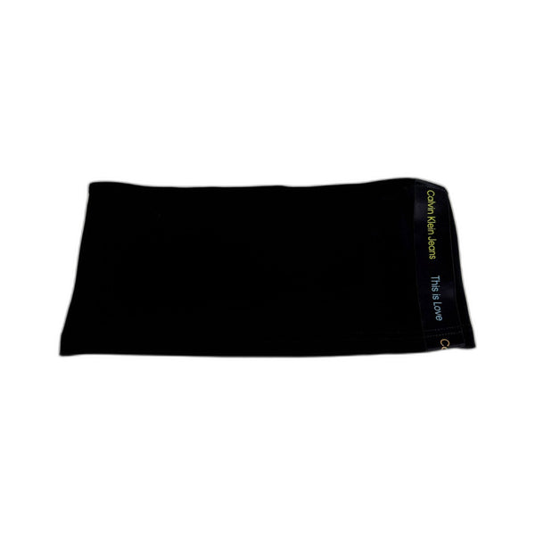 Calvin Klein Jeans Womens Black Tube Top Elastic Headband Size L NEW