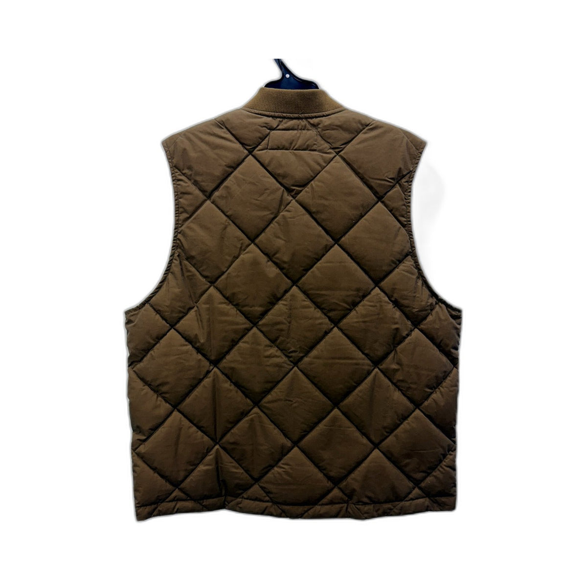 R.M. Williams Mens Quilted Puffer Vest Olive Brown Size L