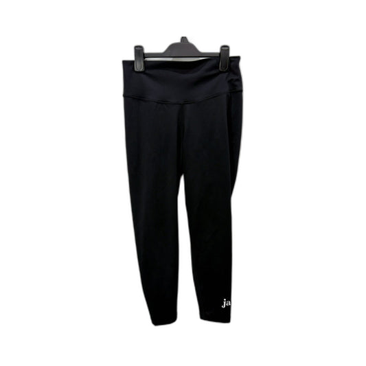 Jaggad Womens Black Capri Leggings Athletic Activewear Size L