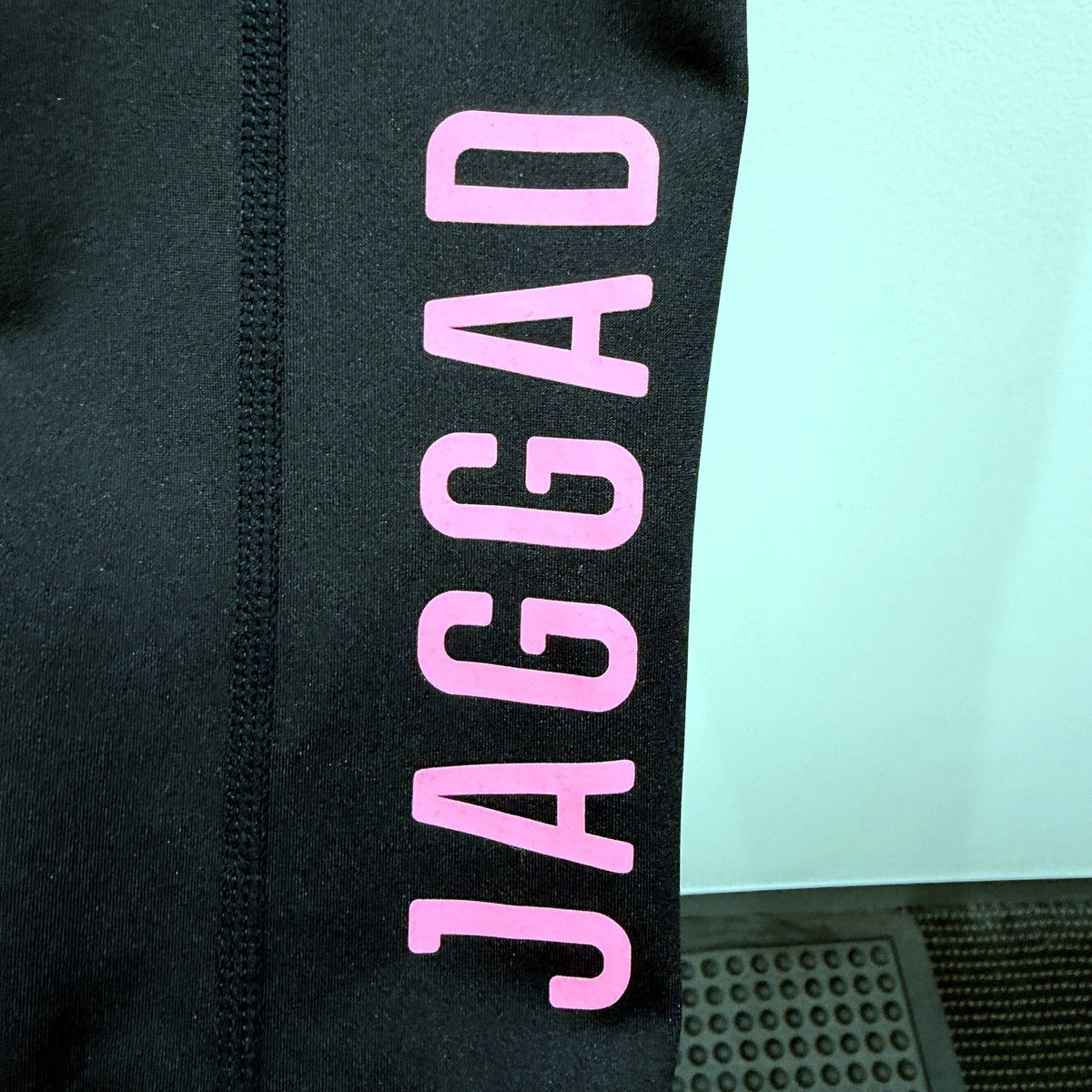JAGGAD Womens High Waist Black Athletic Yoga Leggings by Size S