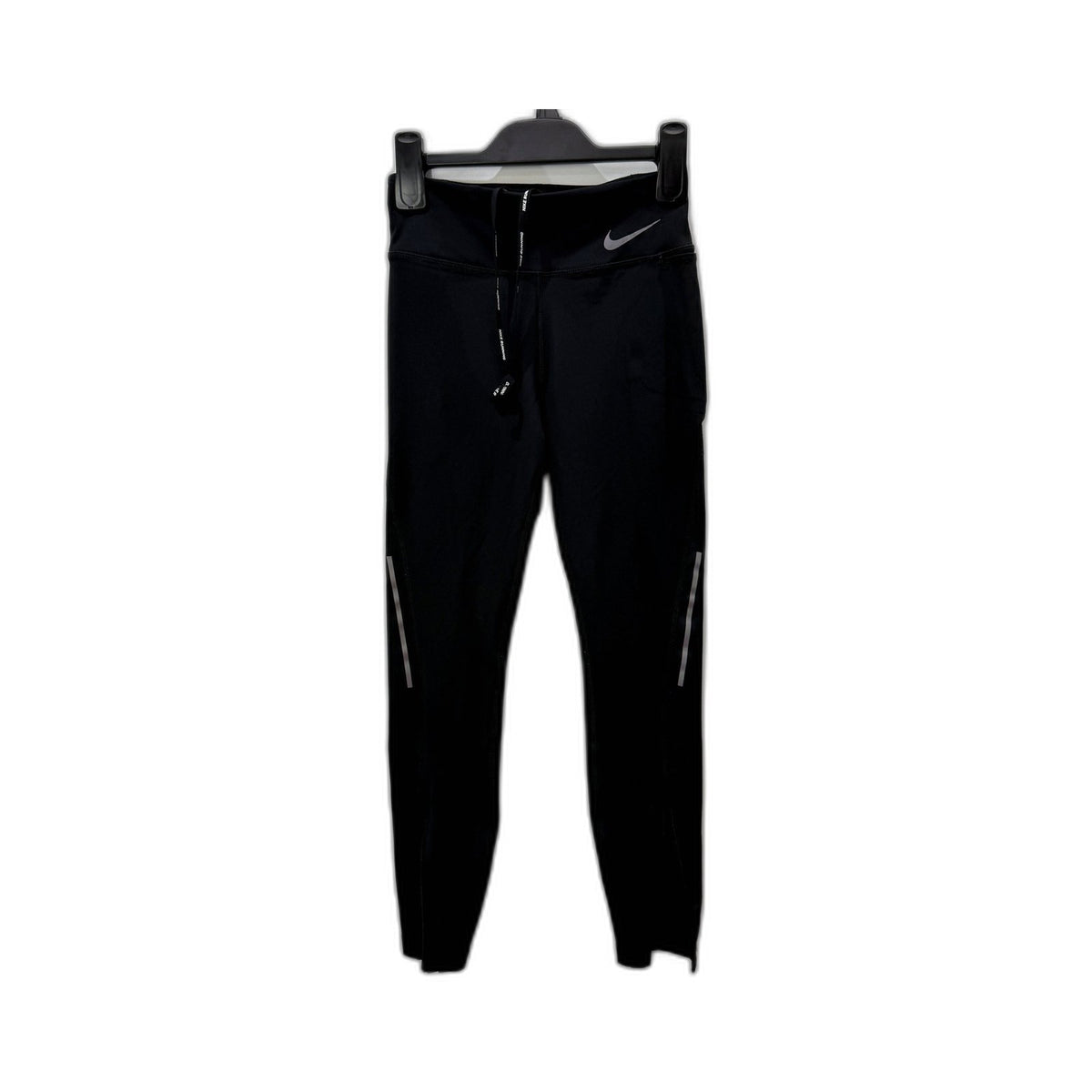Nike Womens Dri-FIT Running Leggings Black Athletic XS
