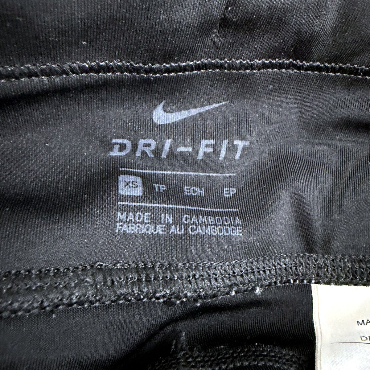 Nike Womens Dri-FIT Running Leggings Black Athletic XS