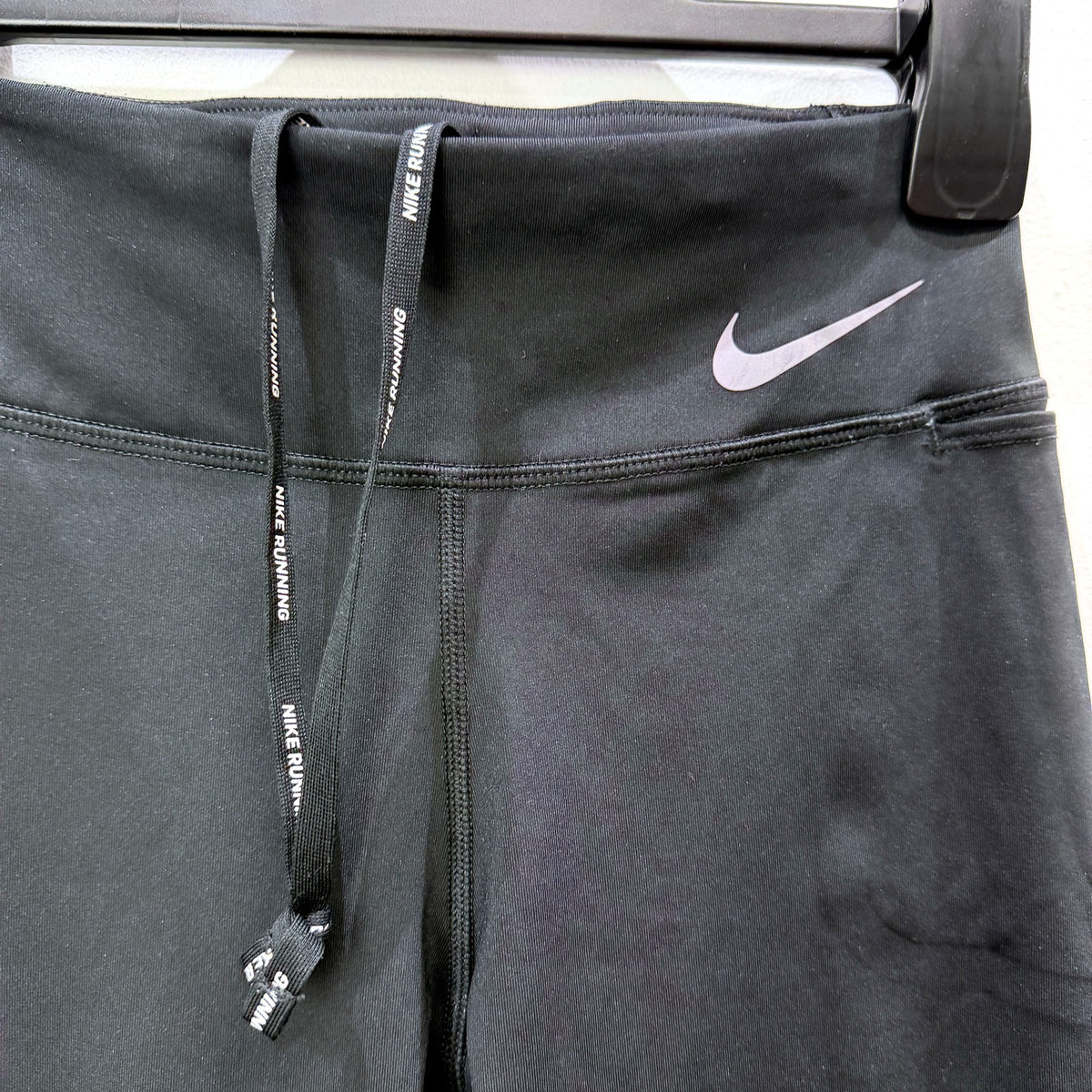 Nike Womens Dri-FIT Running Leggings Black Athletic XS