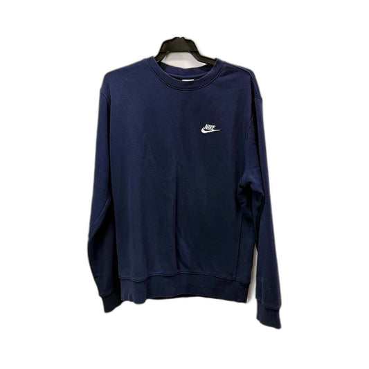 Nike Mens Vintage Pullover Sweatshirt Navy Blue Size S 165/84A