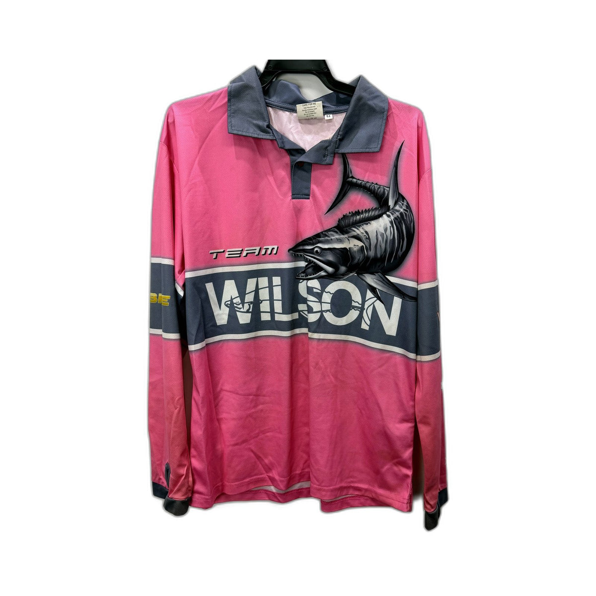 Wilson Womens Long Sleeve Fishing Jersey Hot Pink Size 14