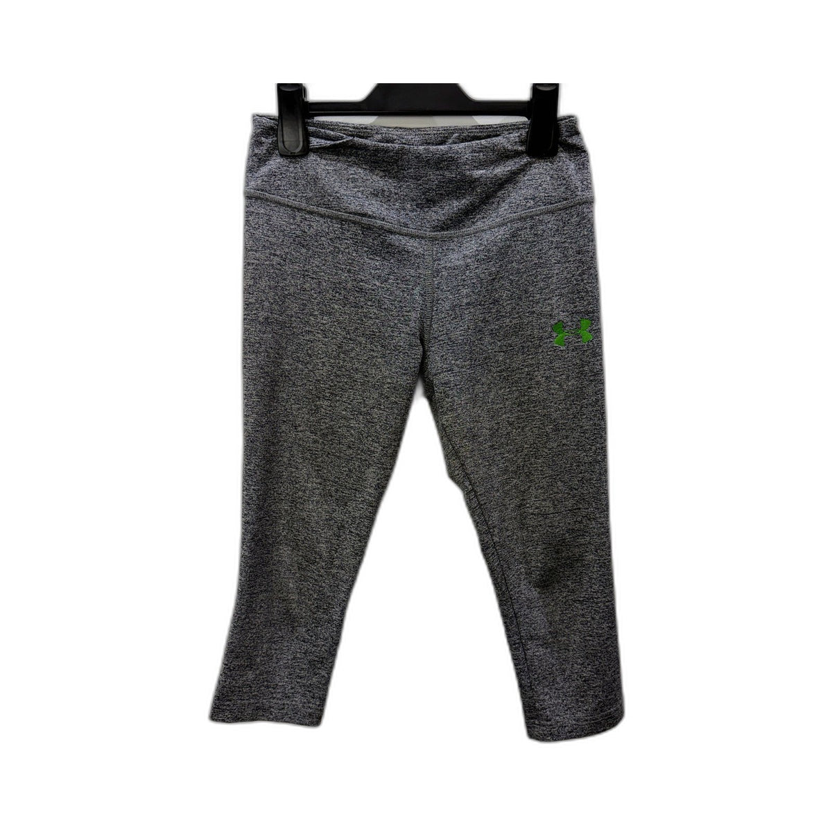 Under Armour Womens Compression Capri Leggings Heather Gray Small