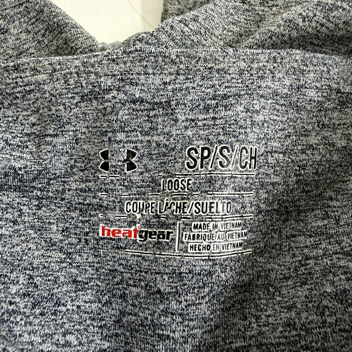 Under Armour Womens Compression Capri Leggings Heather Gray Small