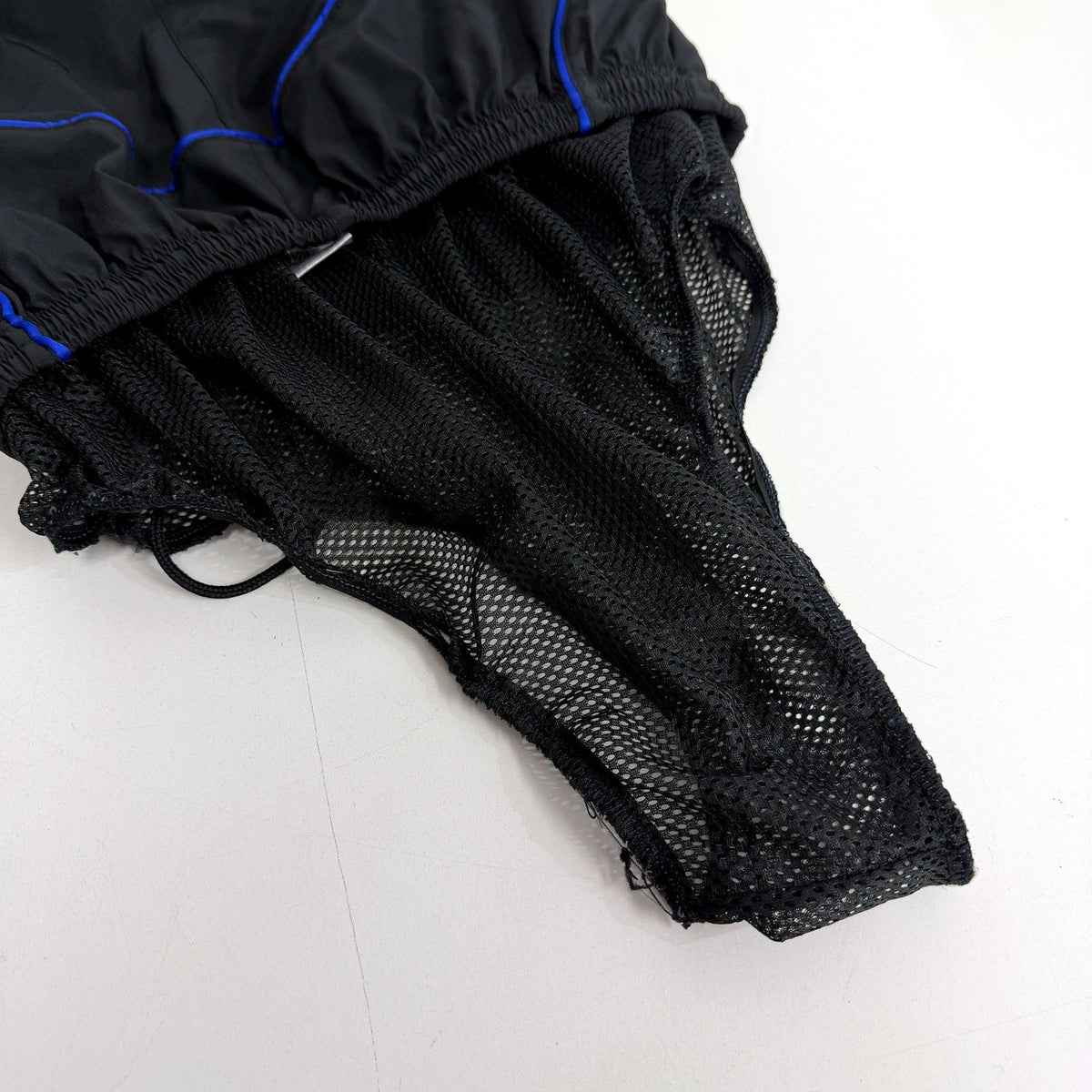 Nike Boys Athletic Shorts Black with Blue Accents XL