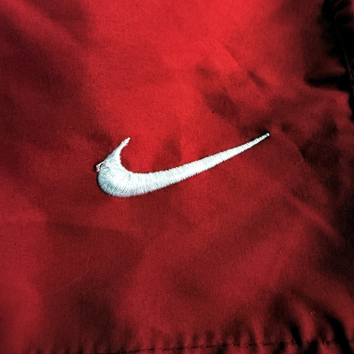 Nike Mens Red Athletic Shorts with Drawstring - XL Size