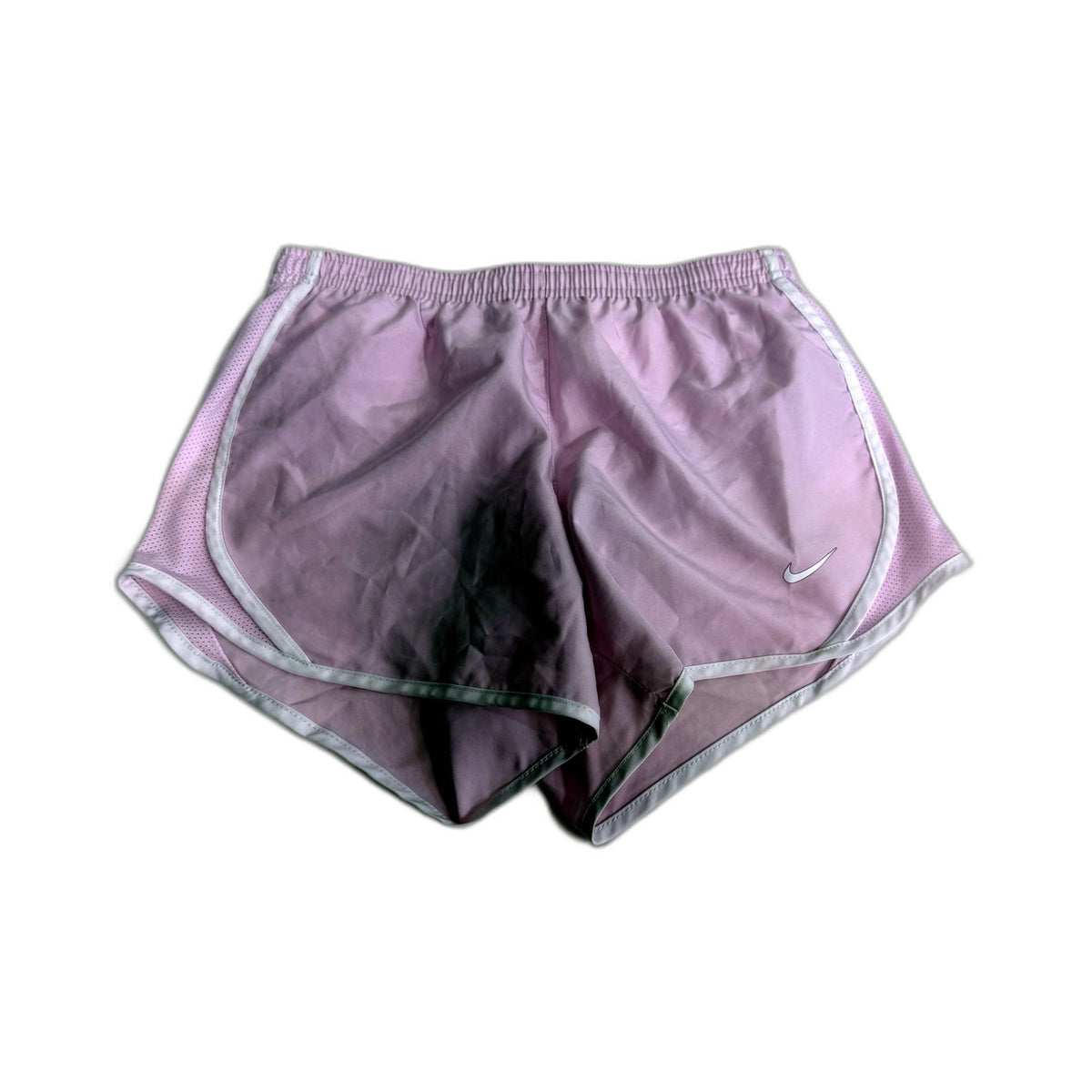 Nike Girls Athletic Shorts Lavender Purple Mesh Lined Size M
