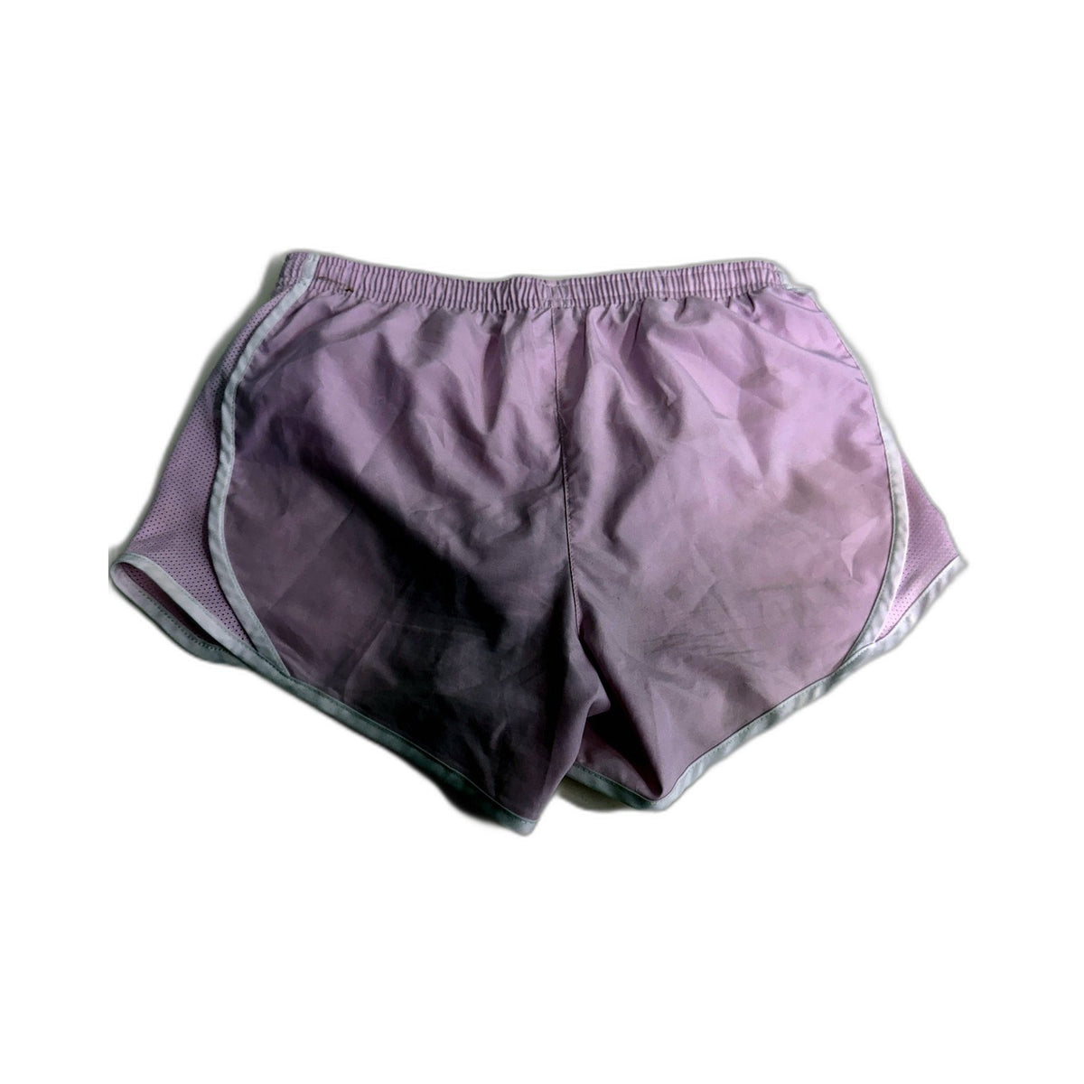 Nike Girls Athletic Shorts Lavender Purple Mesh Lined Size M