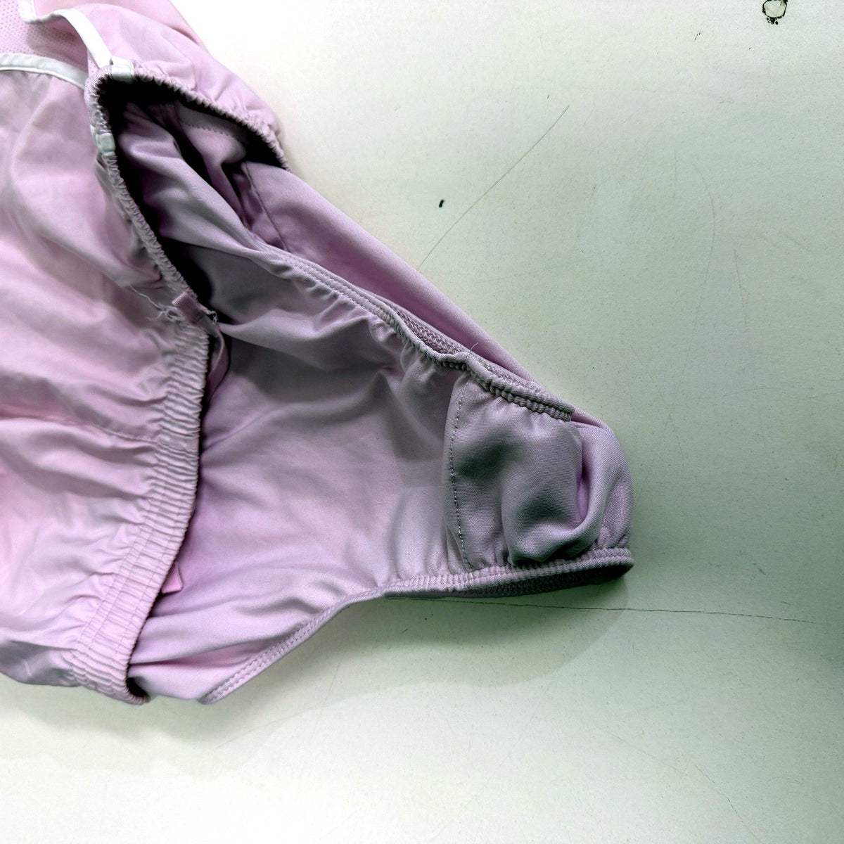 Nike Girls Athletic Shorts Lavender Purple Mesh Lined Size M