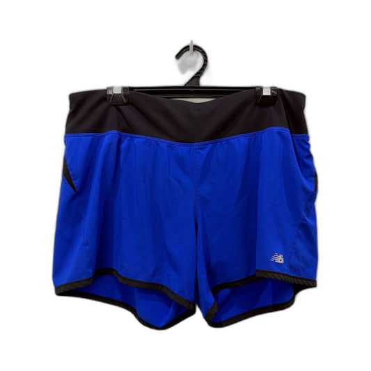 New Balance Mens XM/16 Athletic Running Shorts Royal Blue 3XL