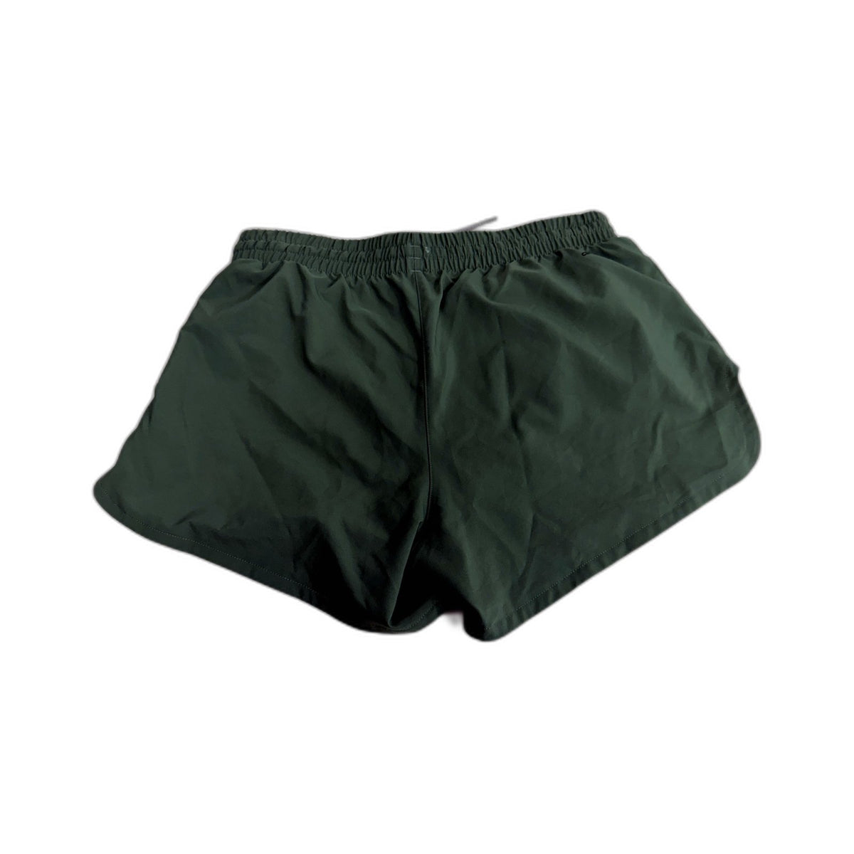 Adidas Womens Athletic Shorts Olive Green Drawstring XS
