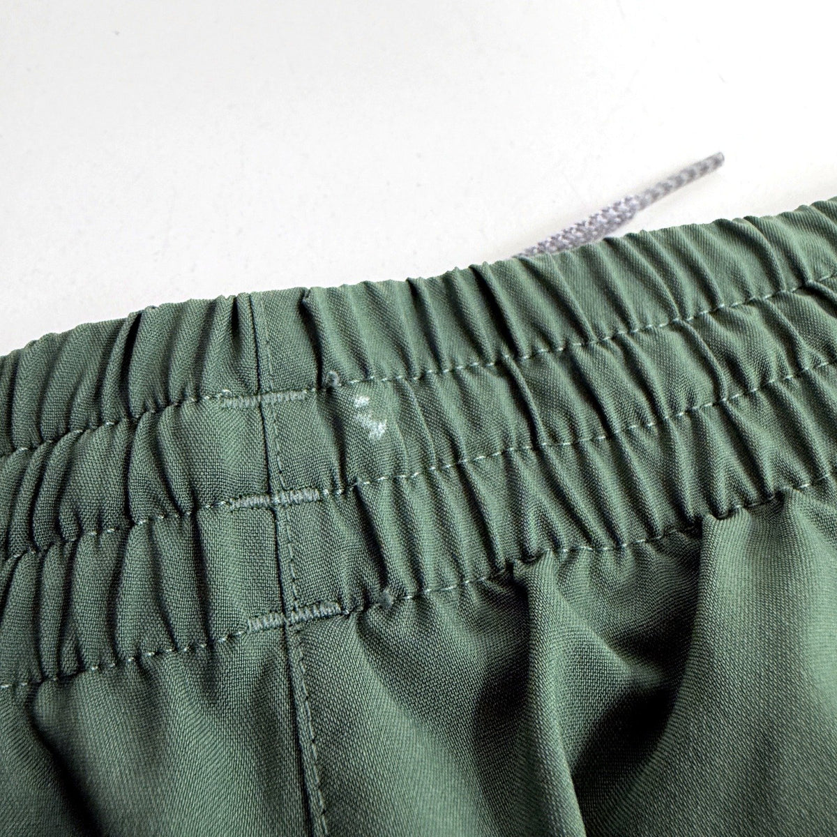 Adidas Womens Athletic Shorts Olive Green Drawstring XS