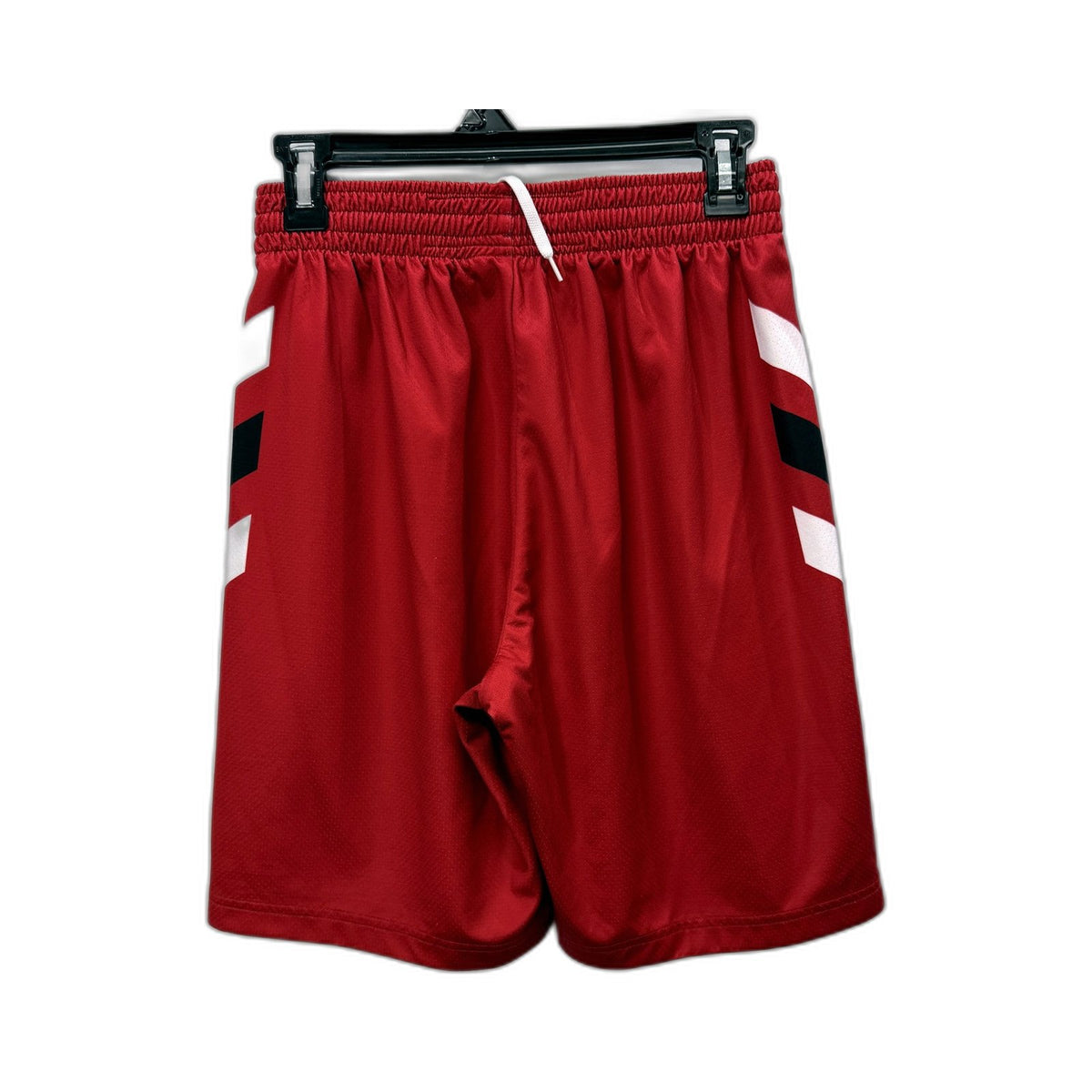 Adidas Mens Red Athletic Shorts Breathable Mesh Lightweight Size S