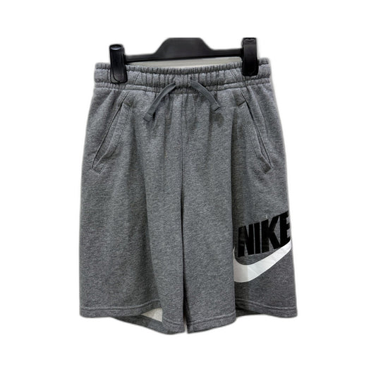 Nike Boys Athletic Shorts Gray Heather Drawstring XL
