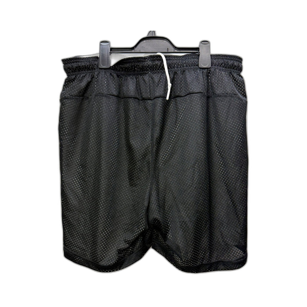 Adidas Mens Reversible Athletic Shorts Black White Mesh XL