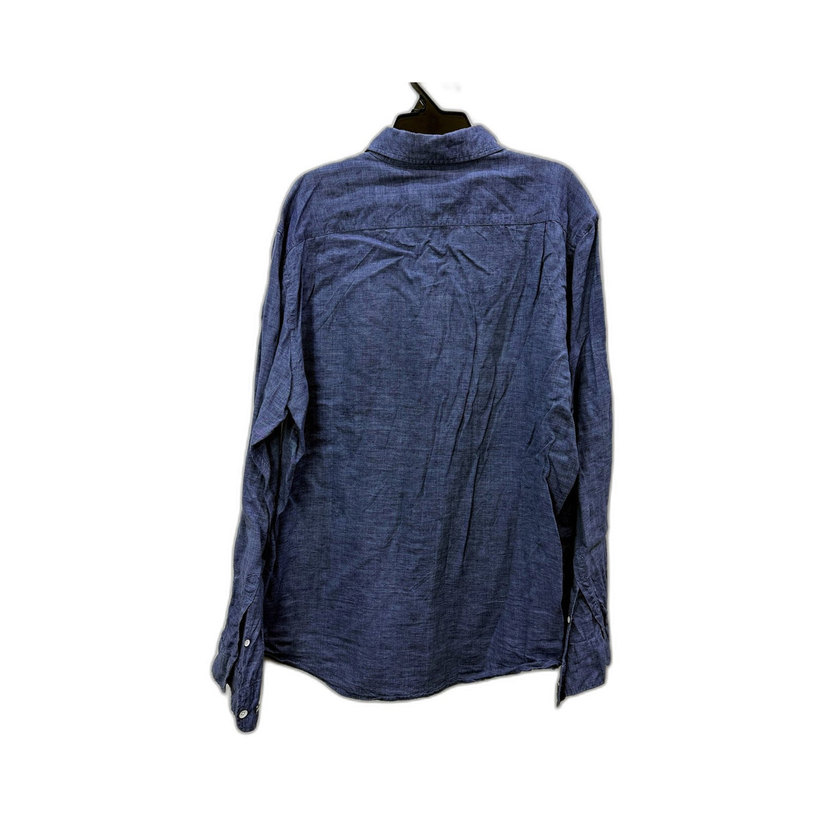 Rodd & Gunn Mens Long Sleeve Linen Button-Up Shirt by in Blue Size L