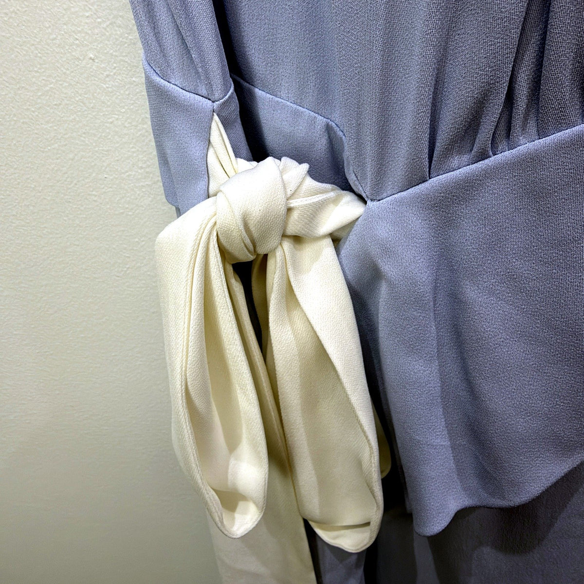 Basque Petite Womens Sleeveless Wrap Dress Ice Blue Size 10 NEW