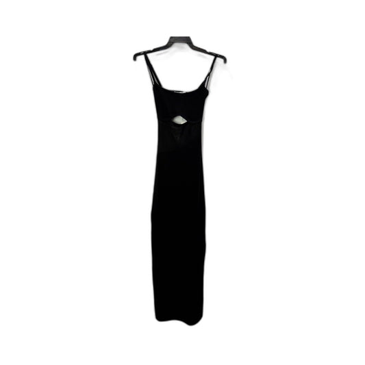 Glassons Womens Black Sleeveless Bodycon Maxi Dress XS Cutout Size XS NEW
