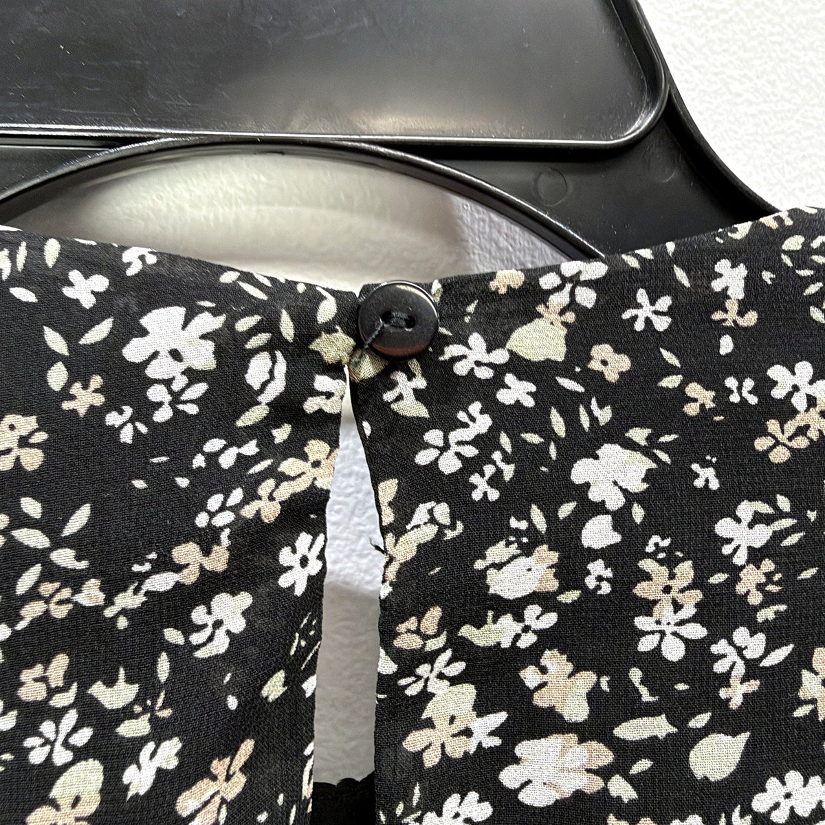 Atmos&Here Womens Black Floral Print Long Sleeve Dress Size 6 NEW