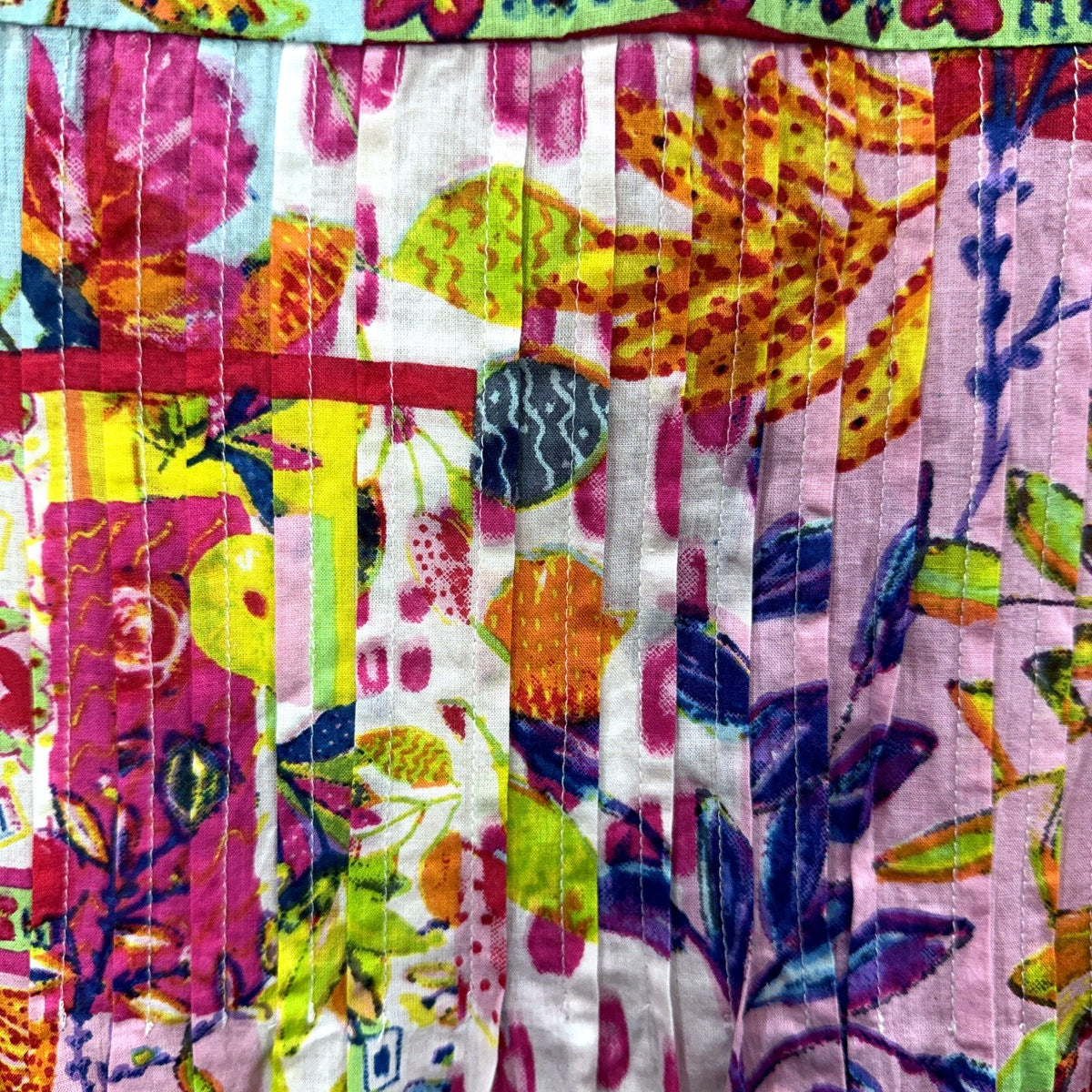 Orientique Womens Vintage Floral Patchwork Dress Size 18 Multi NEW