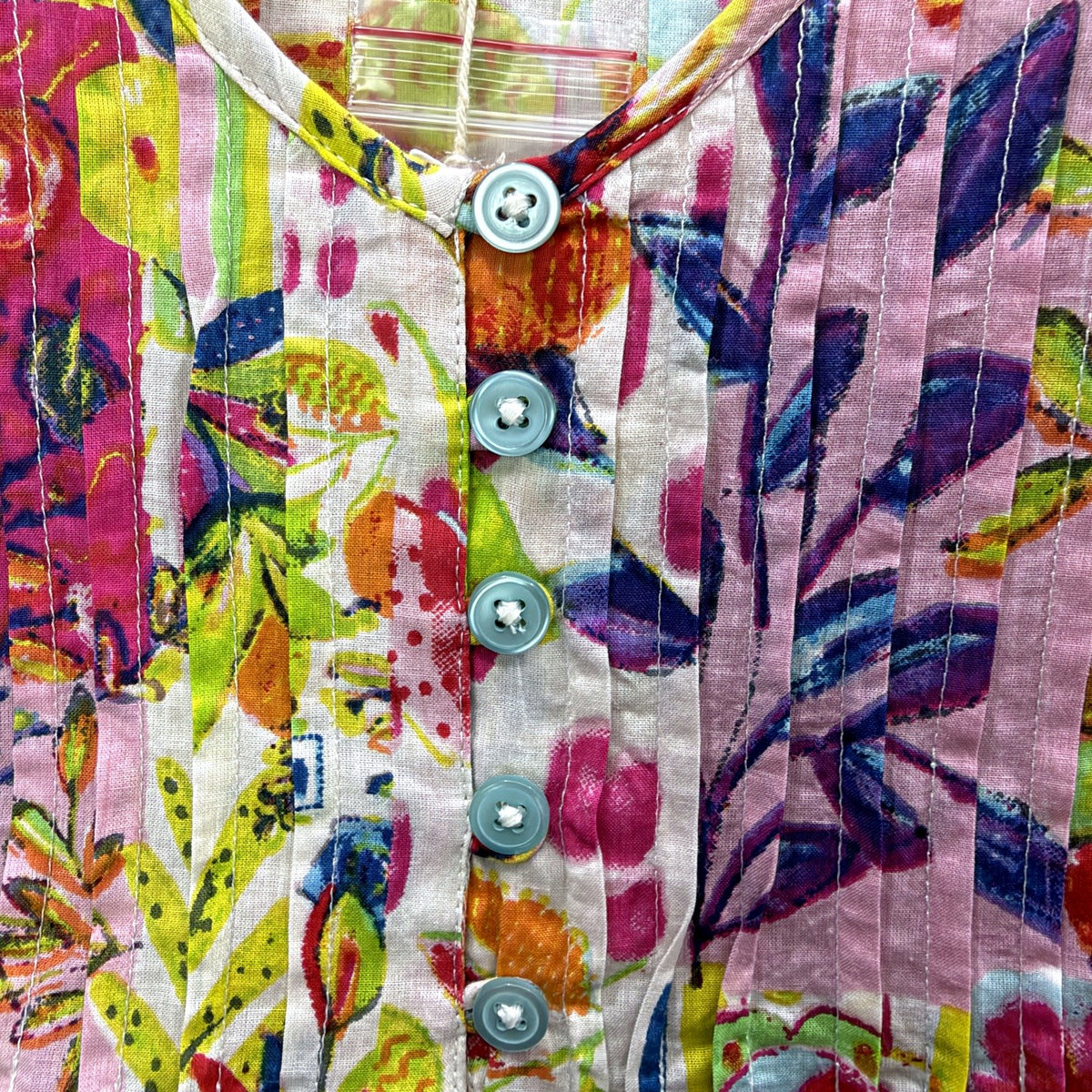 Orientique Womens Vintage Floral Patchwork Dress Size 18 Multi NEW