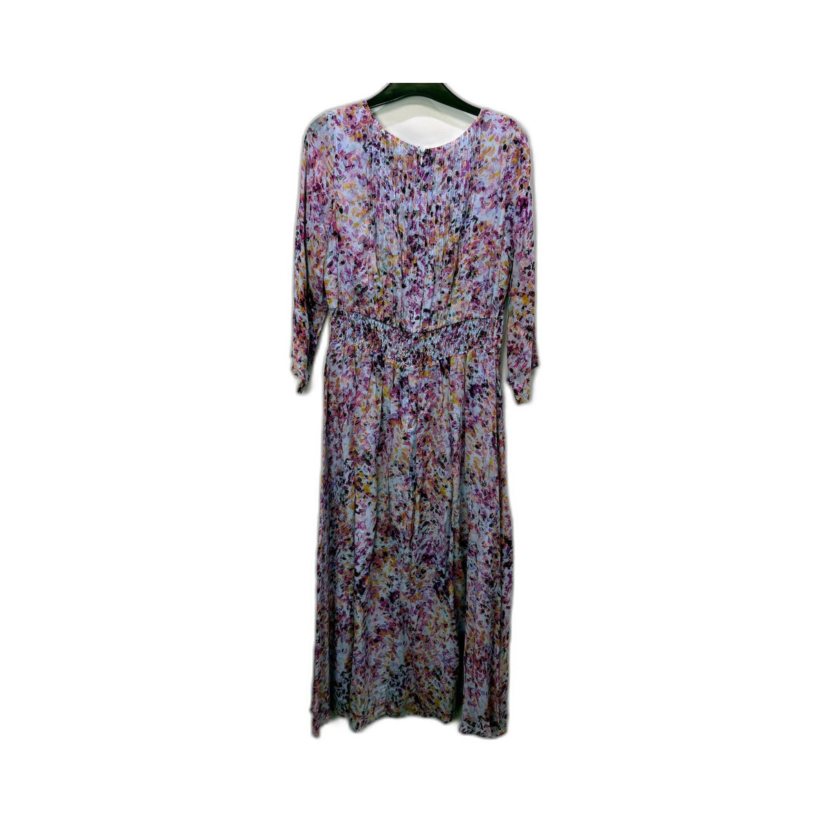 Blue Illusion Womens Lavender Floral Maxi Dress XS Purple Size XS