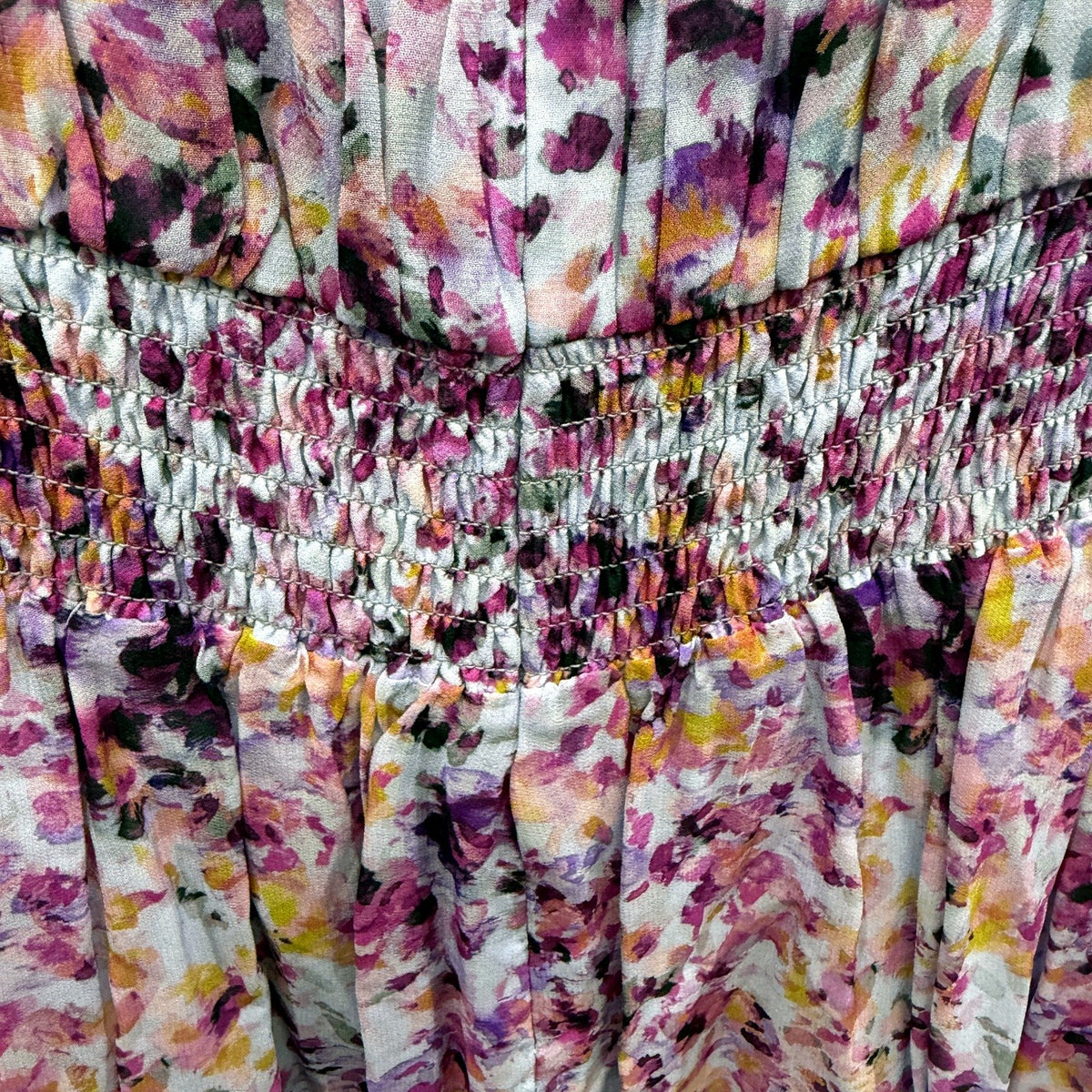 Blue Illusion Womens Lavender Floral Maxi Dress XS Purple Size XS