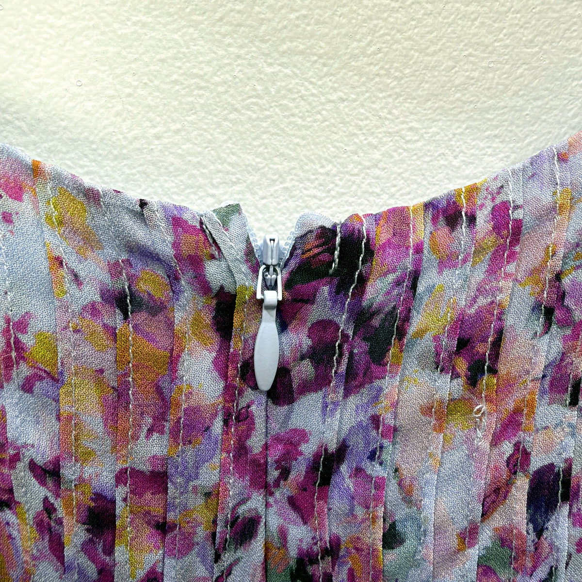 Blue Illusion Womens Lavender Floral Maxi Dress XS Purple Size XS