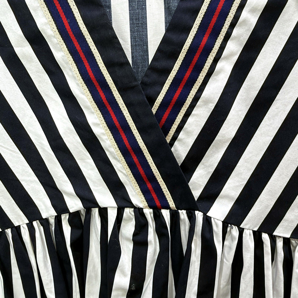 Trelise Cooper Womens Wrap Dress Multi Color Stripe Size 6
