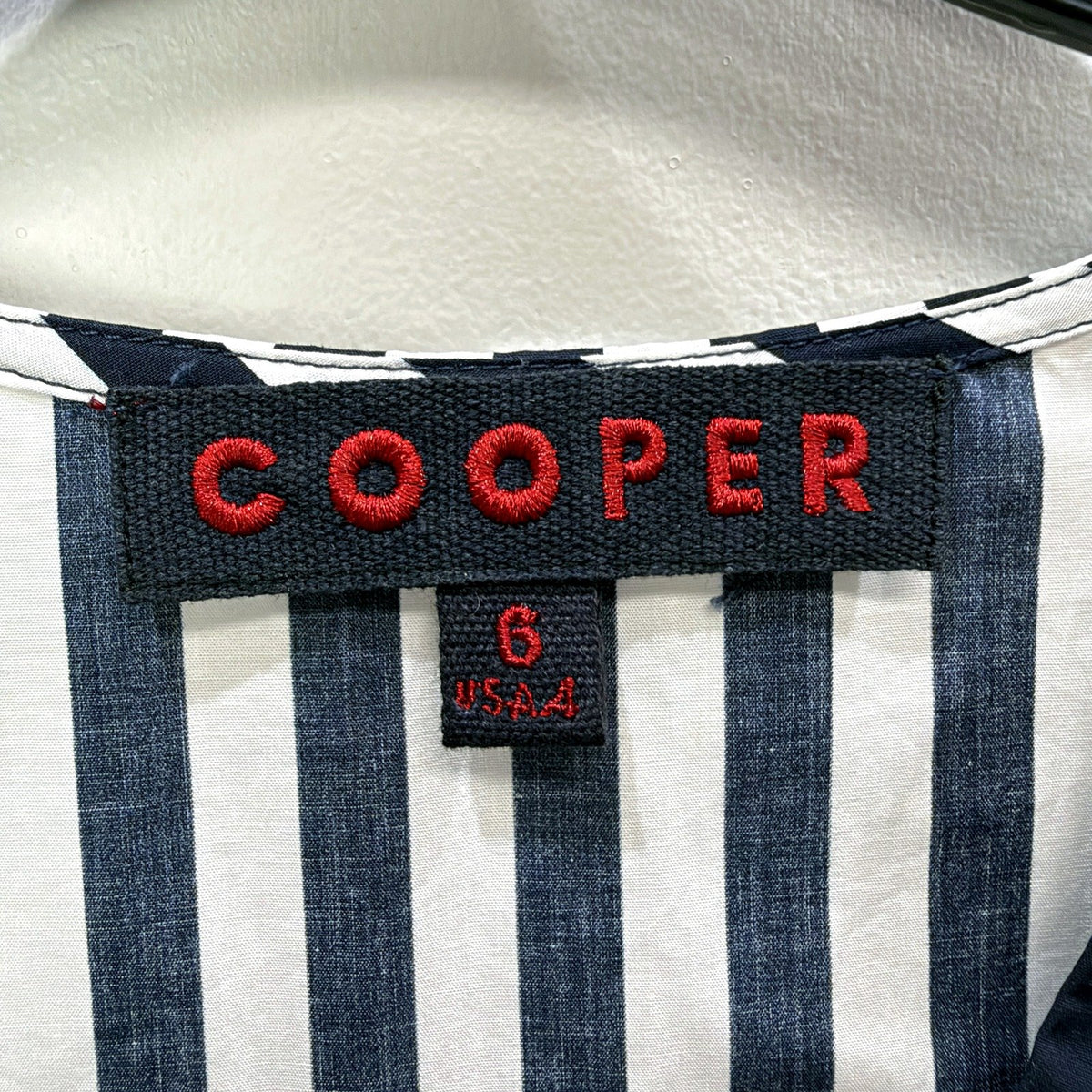 Trelise Cooper Womens Wrap Dress Multi Color Stripe Size 6