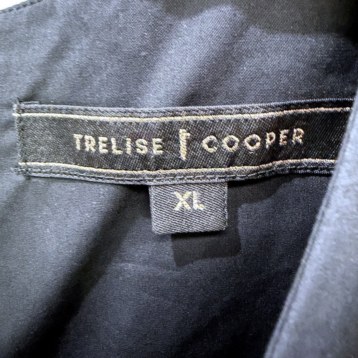 Trelise Cooper Womens A-Line Flared Dress Black Caramel XL TC52056-12 Size XL