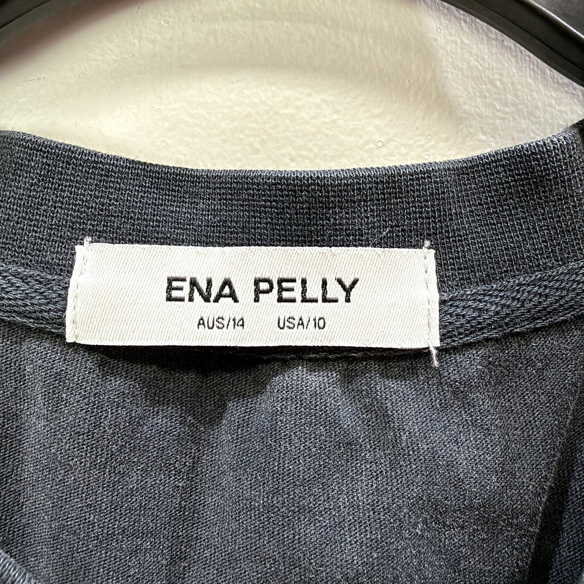 ENA PELLY Womens Sleeveless Tank Dress Grey Vintage Washed Size 14