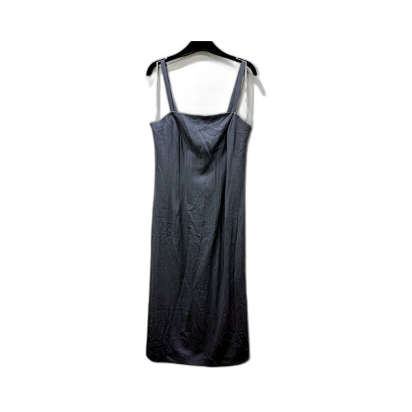 Basque Womens Sleeveless Midi Dress Blue Gray Size 10 NEW