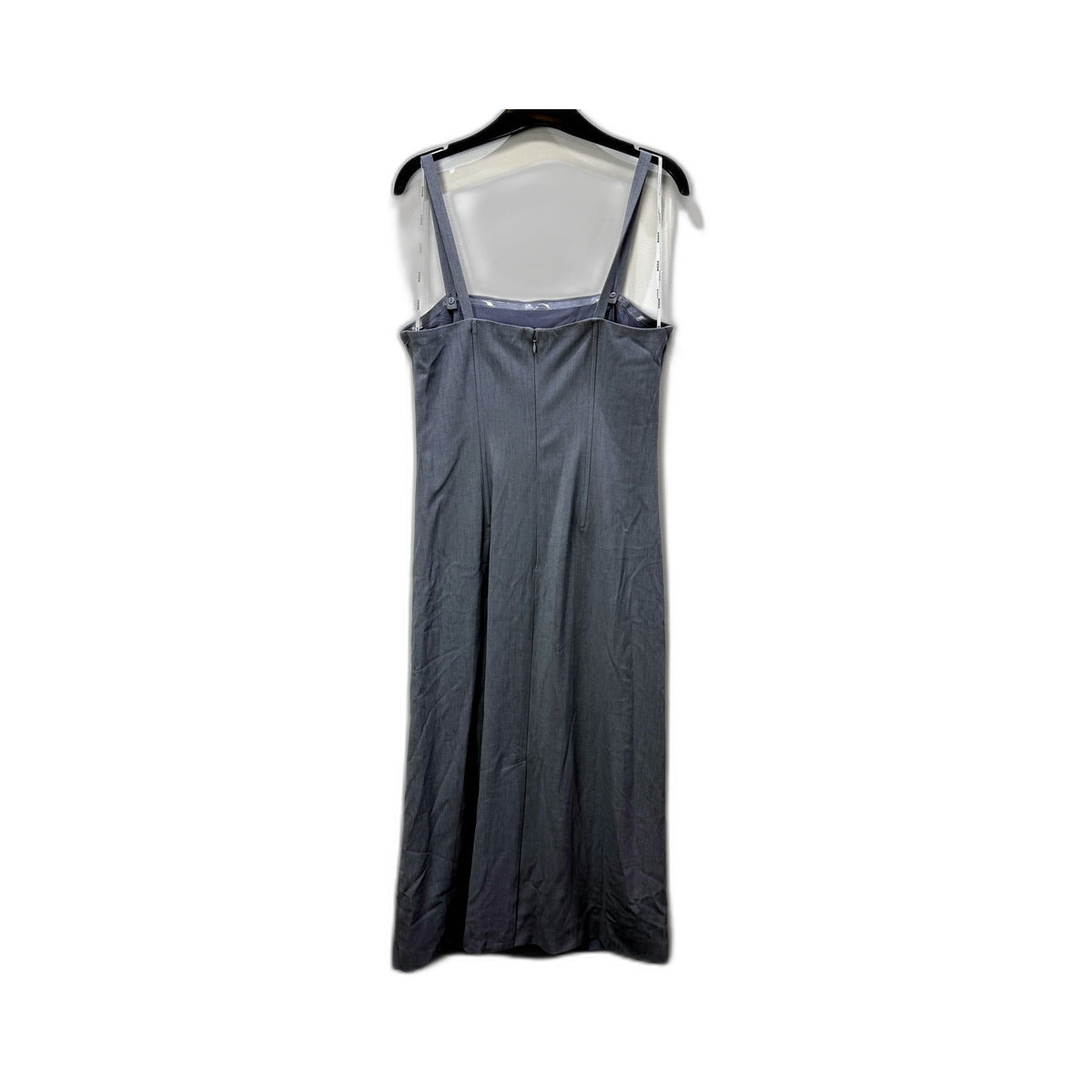 Basque Womens Sleeveless Midi Dress Blue Gray Size 10 NEW