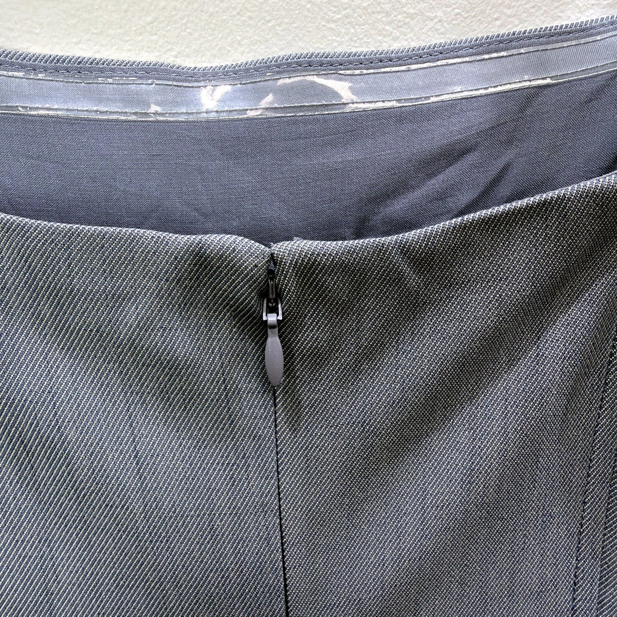 Basque Womens Sleeveless Midi Dress Blue Gray Size 10 NEW