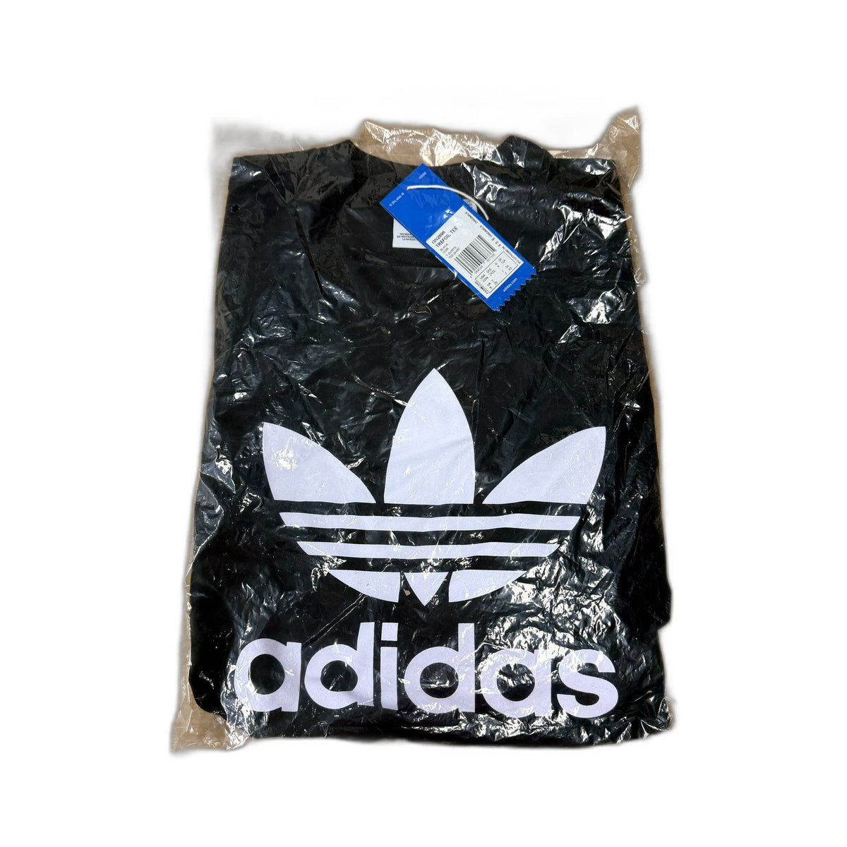Adidas Unisex Trefoil T-Shirt Black Classic Logo Tee Size 2XS GN2896 NEW