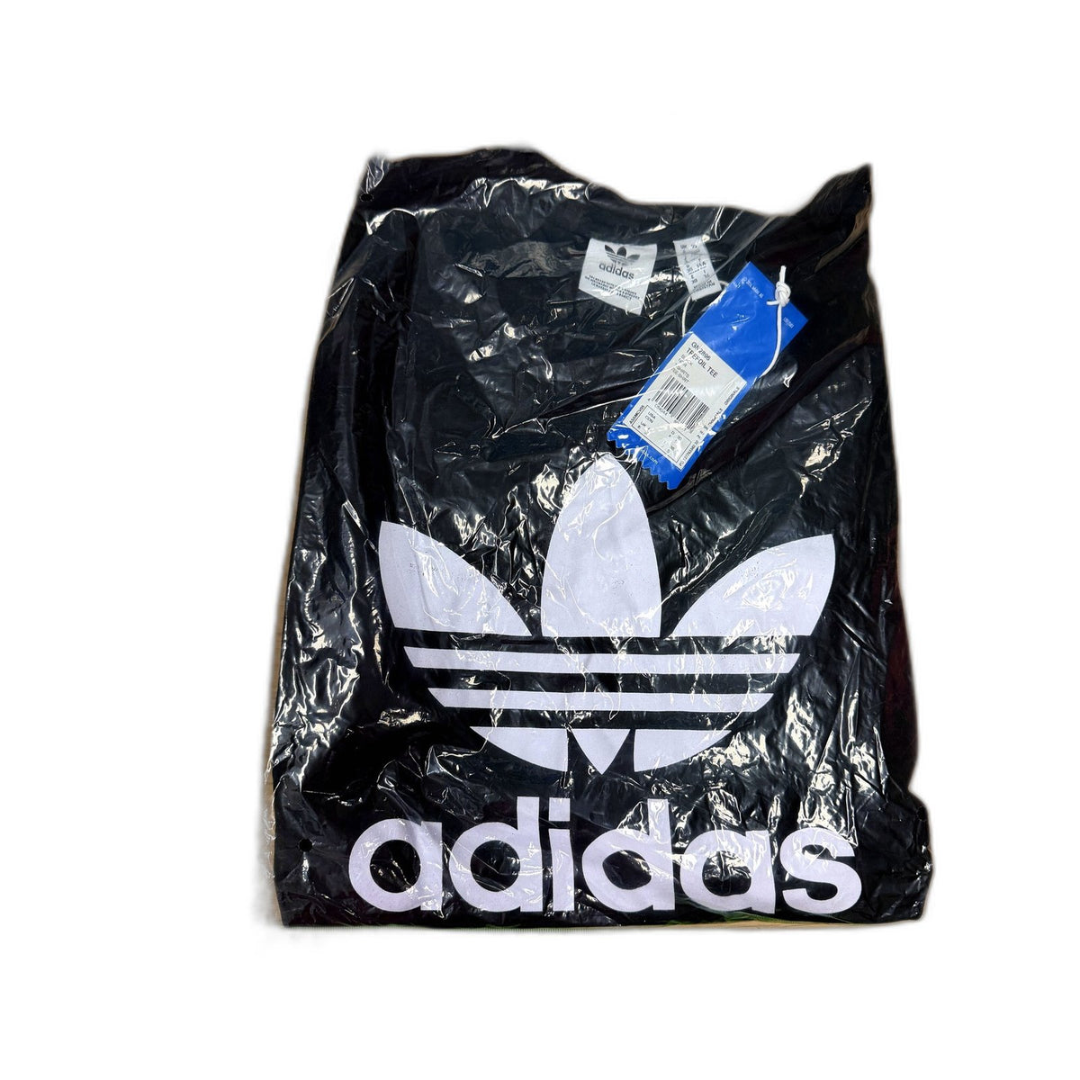 Adidas Womens Trefoil T-Shirt Classic Black Logo Size S GN2896 NEW