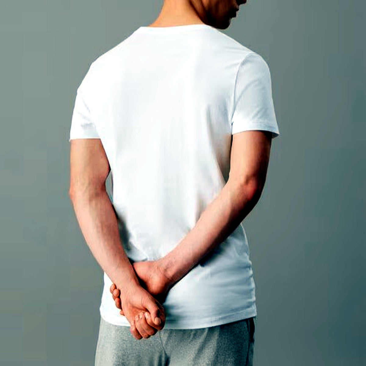Calvin Klein Mens Crew Neck T-Shirt 3-Pack White Size L NEW