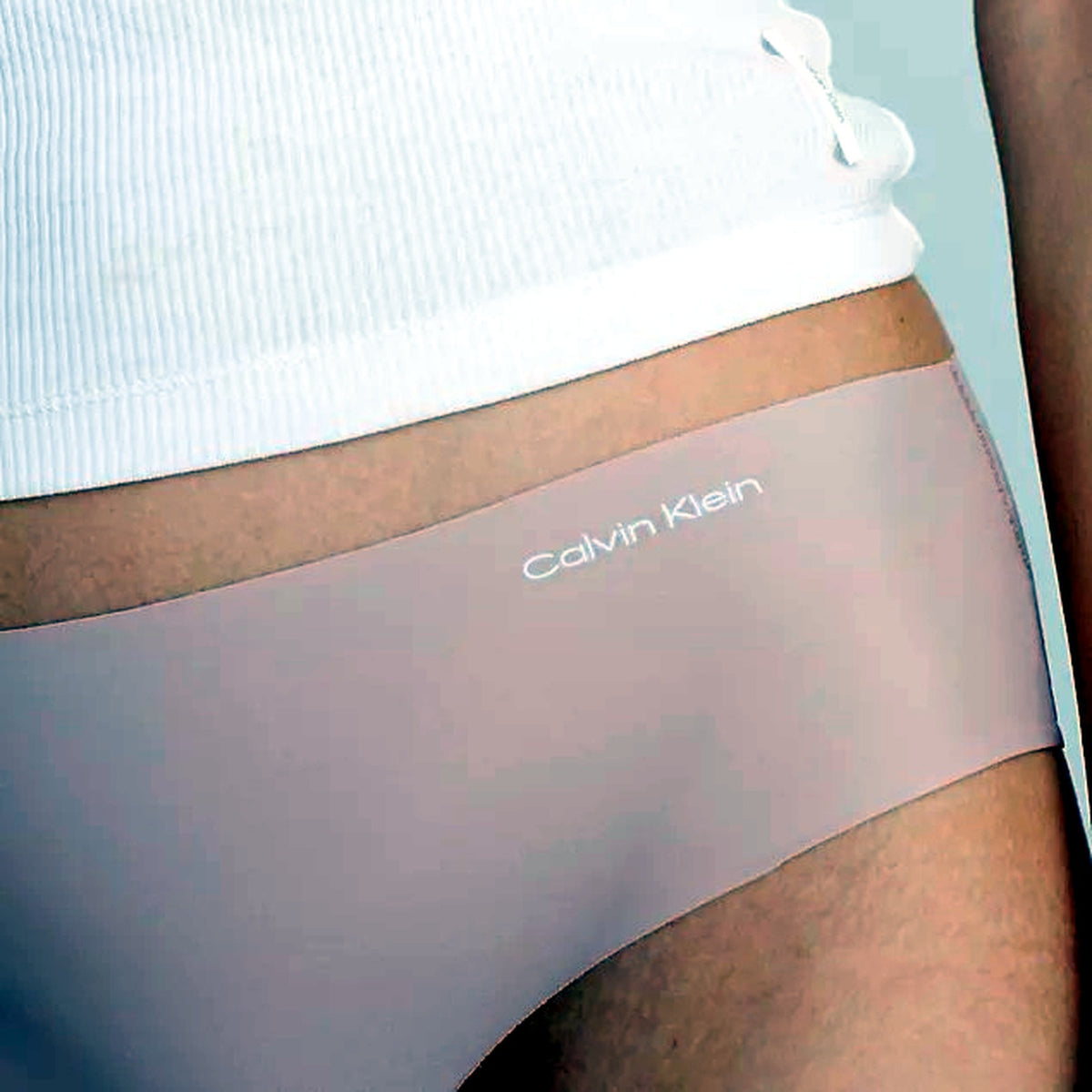 Calvin Klein Womens Seamless Hipster Underwear 6-Pack Nude Medium NEW