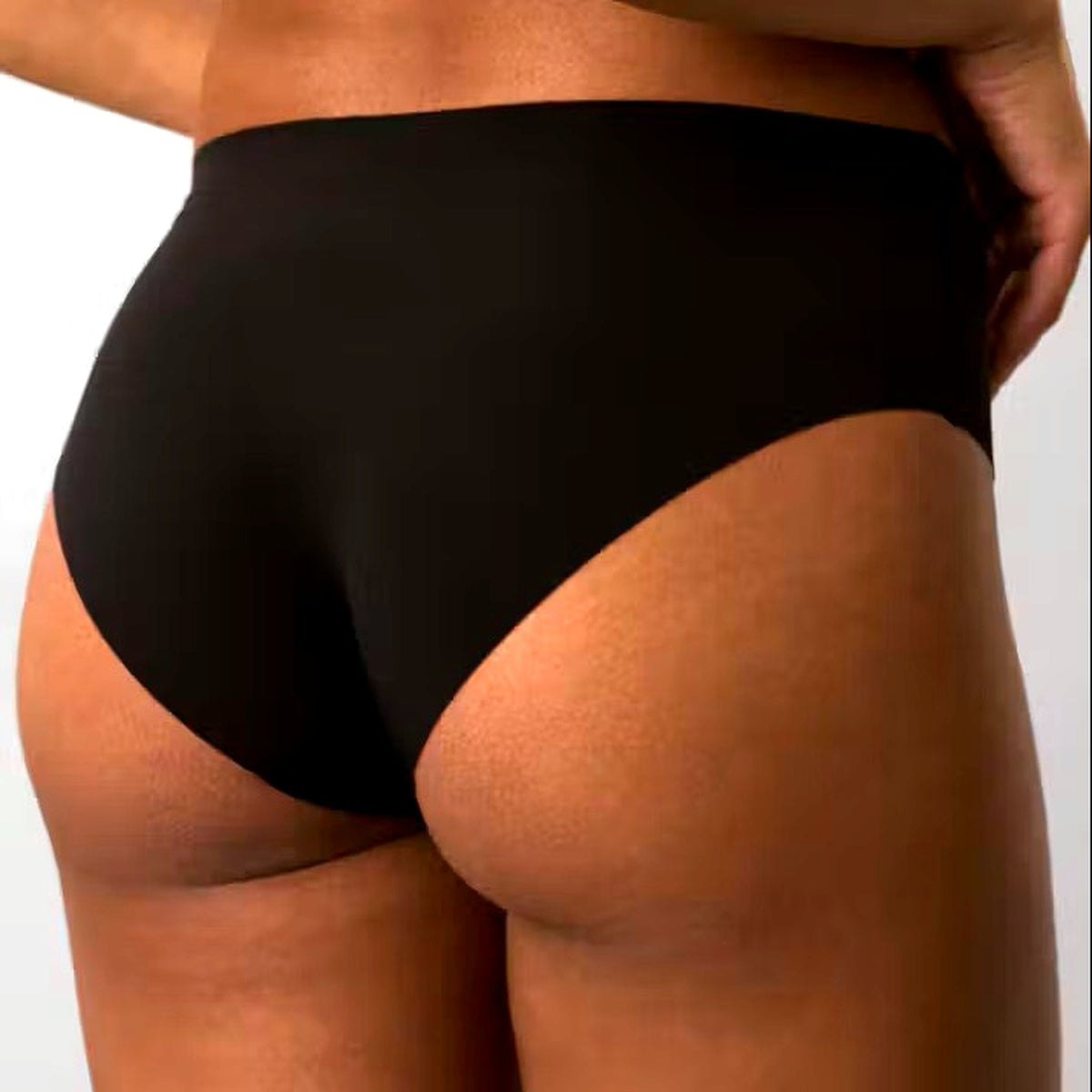 Calvin Klein Womens Hipster Briefs Invisible Seamless Black XL 3-Pack Size NEW