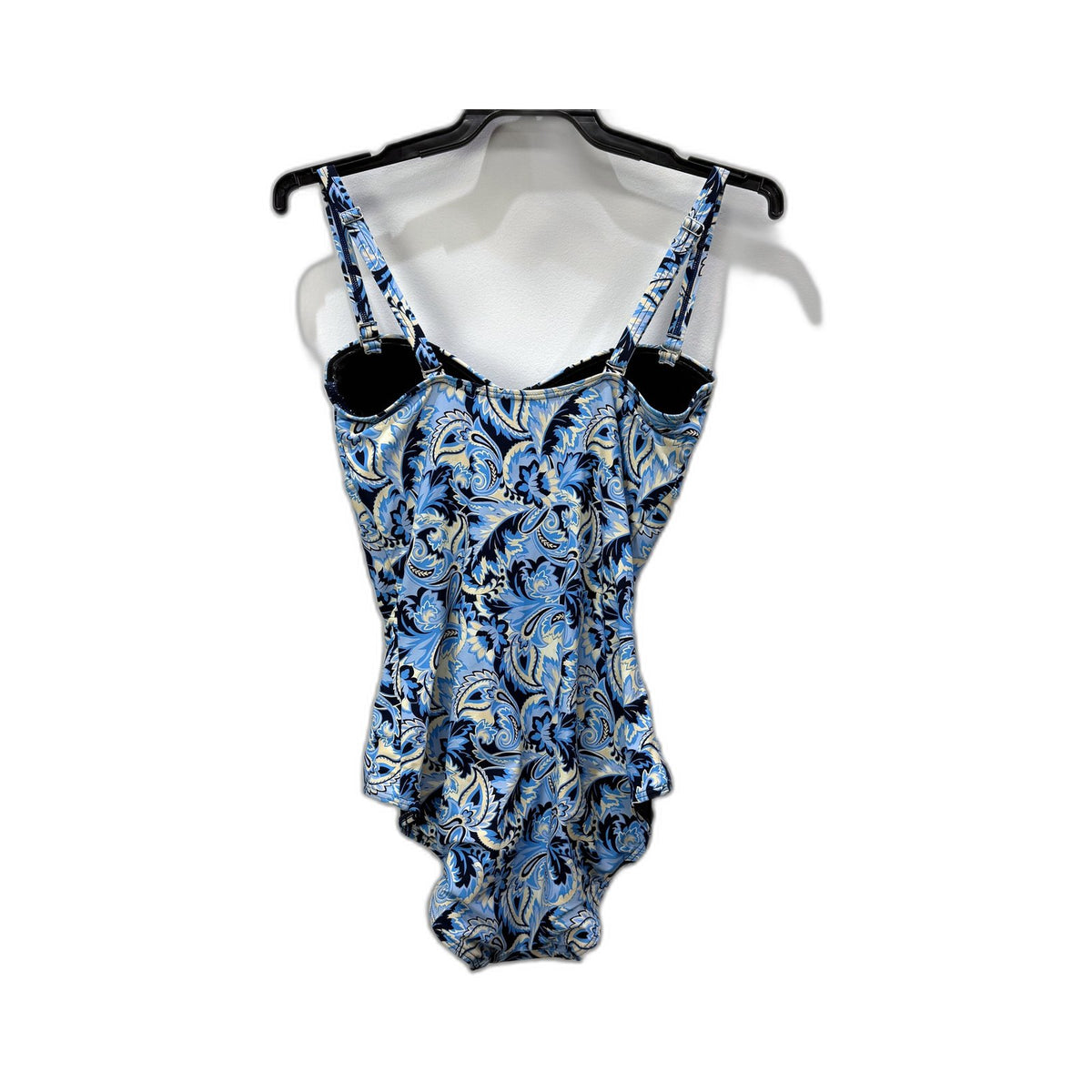 Regatta Womens One-Piece Swimsuit Multi Color Baroque Print Size 10 NEW