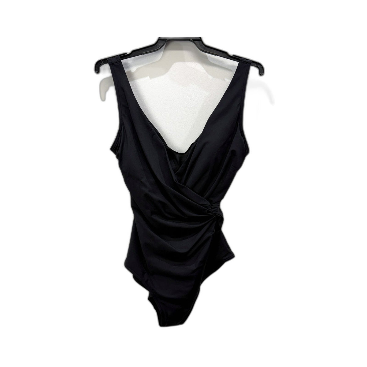 Regatta Womens Black One-Piece Swimsuit Classic Fit Size 10 NEW
