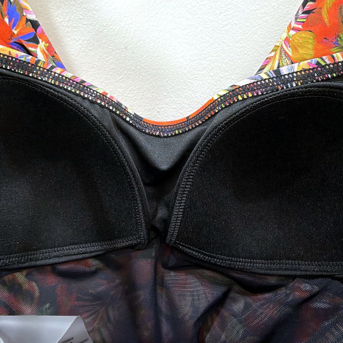 Regatta Womens One-Piece Swimsuit Floral Racerback Size 10 Multi NEW