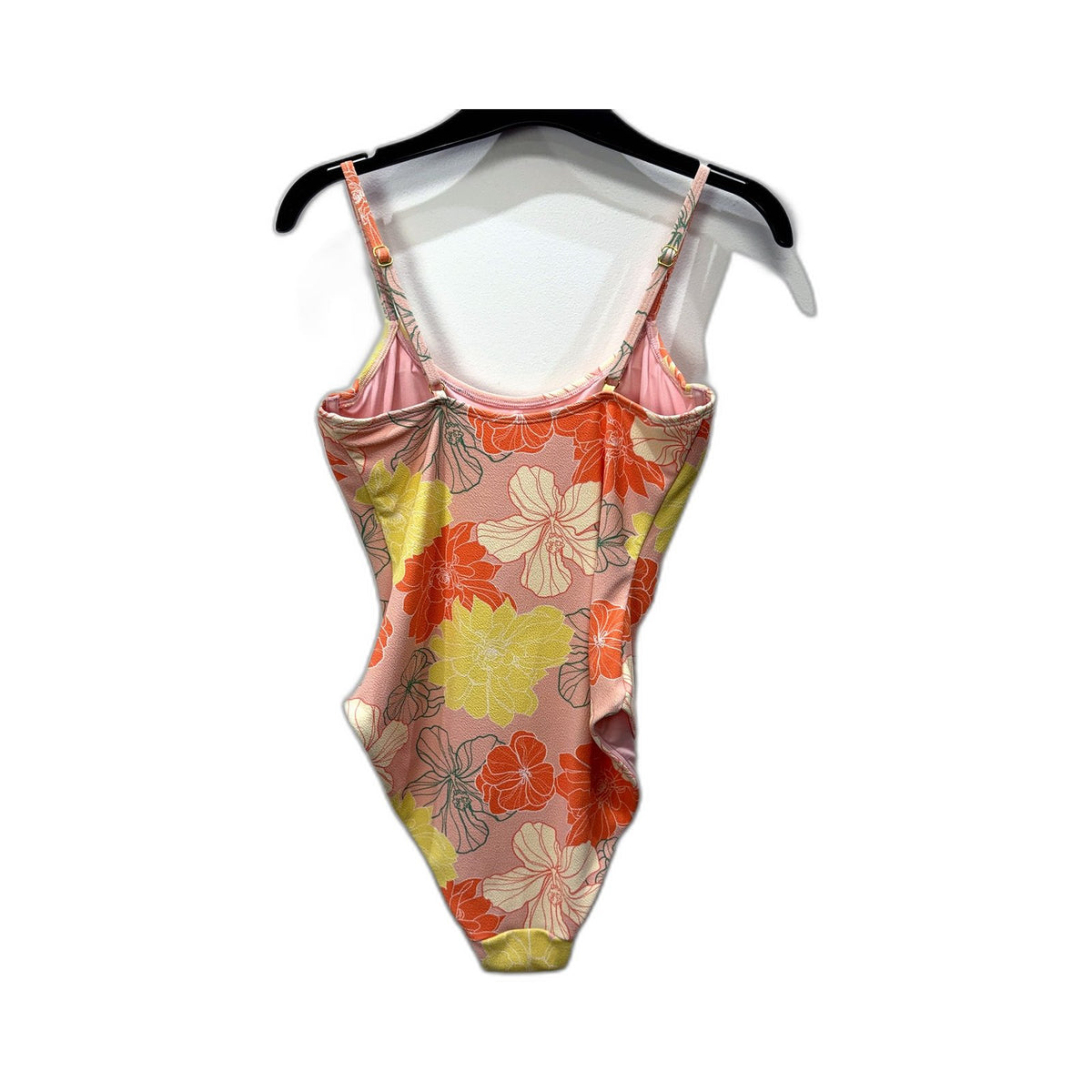 Chloe & Lola Womens Floral One-Piece Swimsuit Size 10 Multi-Color NEW