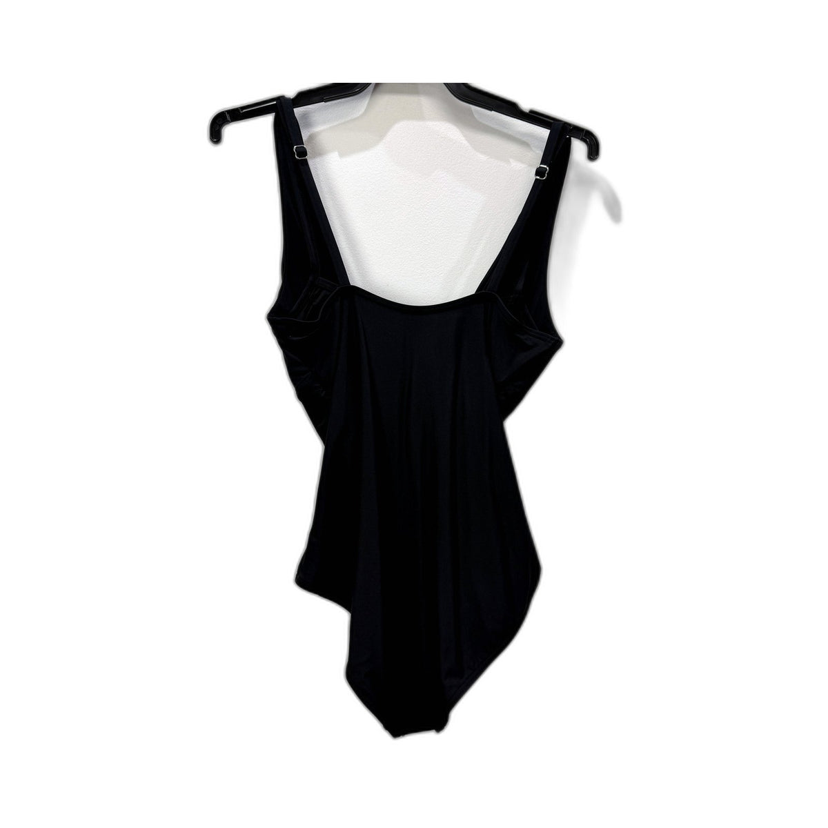 Regatta Womens One-Piece Swimsuit Ruched Black Size 10 Chlorine Resistant NEW