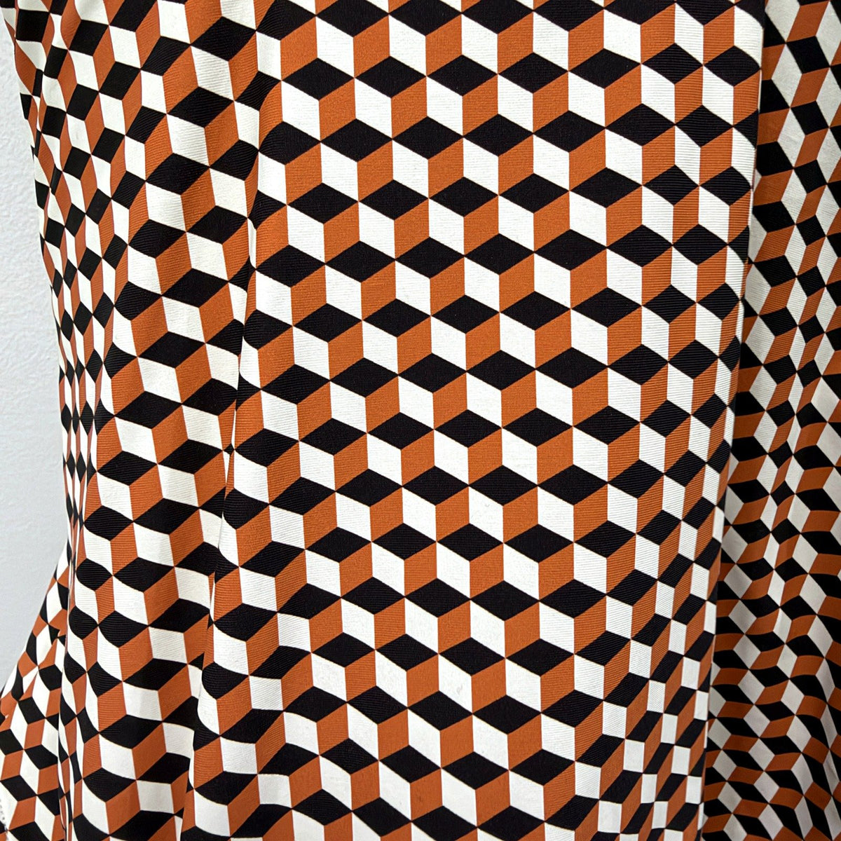 Regatta Womens One-Piece Swimsuit Multi Color Geometric Cube Size 10 NEW