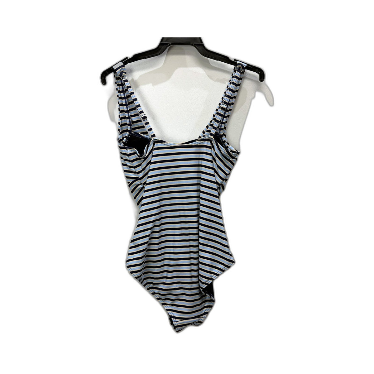 Regatta Womens Multi Color Striped One-Piece Swimsuit Racerback Size 10 NEW